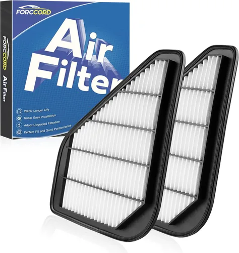 Vista 45 de Paquete de 2 filtros de aire de motor para Audi A3 2008-2013, Q3 2015-2018, TT 2009