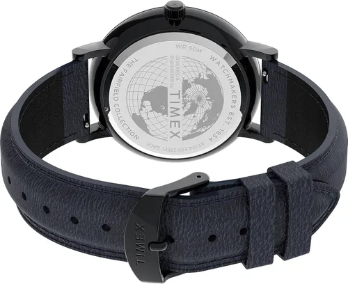 Vista 4 de Timex Fairfield - Reloj unisex de 1.614in, Fairfield - Correa de dos piezas, 3 manos
