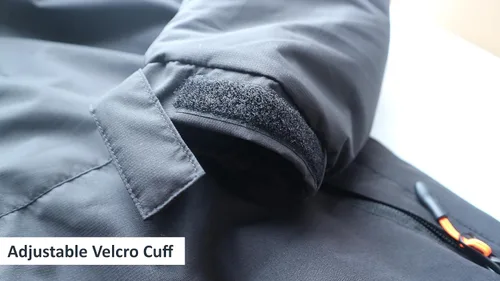 Vista 5 de Acme Projects Chaqueta de esquí impermeable y transpirable para hombre, con forro polar, abrigo cálido de invierno con capucha desmontable 236.220