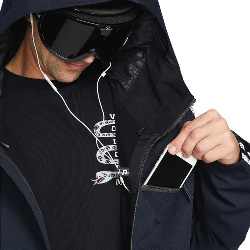 Vista 4 de Volcom Chaqueta Nightbreaker Shell Snowbaord para hombre