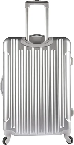 Vista 2 de Kensie Alma - Equipaje rígido con ruedas giratorias para mujer, Plateado), KN-67903-SV