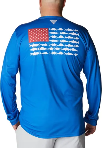 Vista 7 de Columbia Mens Terminal Tackle PFG Fish Flag Ls