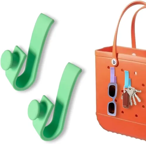 Vista 9 de Ganchos para bolsas Bogg, portavasos y lentes de sol, compatible con bolsa de mano y bolsa Bogg (azul oscuro)