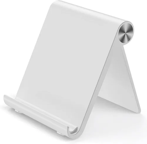 Vista 9 de VOVIGGOL Soporte para teléfono celular, soporte para teléfono celular, soporte ajustable para teléfono de escritorio, soporte plegable para teléfono