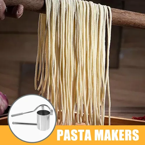 Vista 7 de DOITOOL - Máquina de prensa manual de fideos de cocina para pasta casera y espagueti, herramienta de masa portátil de 8.66 x 6.29 x 2.95 pulgadas