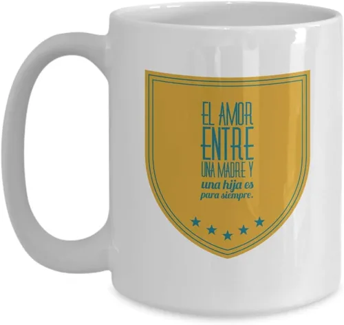 Vista 3 de Regalo para mamá vaso, taza de café divertidas, tazas personalizadas, taza de café inspiradoras, taza con mensajes positivos., 11onza