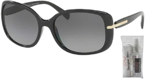 Vista 2 de Prada PR08OS CONCEPTUAL Gafas de sol rectangulares para mujereskit gratuito de cuidado de gafas