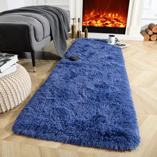 Vista 55 de Ompaa Alfombra Esponjosa, Alfombras de Área Súper Suaves y Peludas para Dormitorio y Sala de Estar - 6' x 9' Alfombra Grande de Felpa Peluda Shag