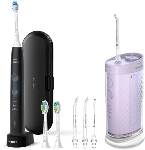 Vista 8 de Philips Sonicare ProtectiveClean 5300 Cepillo de dientes eléctrico recargable, con sensor de presión, 3 modos de limpieza, SmarTimer y QuadPacer