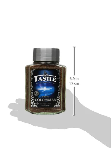 Vista 3 de Cafe Tastle Café instantáneo colombiano 100% arábica, 7.14 onzas