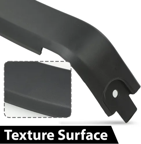 Vista 7 de CHEDA Guardabarros compatibles con Ford F150 2018-2020, color negro, estilo de fábrica, texturizado, pintables, 4