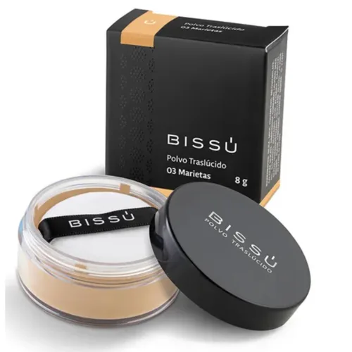 Vista 4 de Bissú Maquillaje en polvo fijador (04 Chahue)