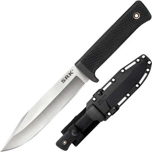 Vista 11 de Cold Steel Cuchillo de caza ligero de hoja fija con vaina, pájaro y trucha, longitud total: 6 5/16