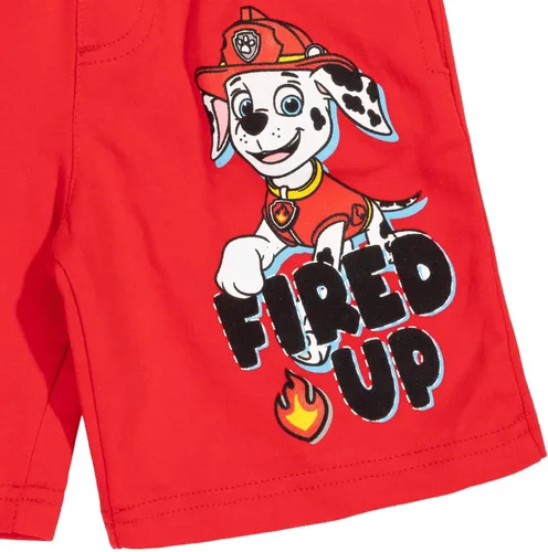 Vista 5 de Paw Patrol Paquete de 3 pantalones cortos de rizo francés