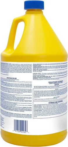 Vista 4 de Zep ZUAPBD128 - Limpiador desinfectante multiusos de baño de 1 galón (caja de 4) - Virucida, fungicida, moho, mata el 99.9 por ciento