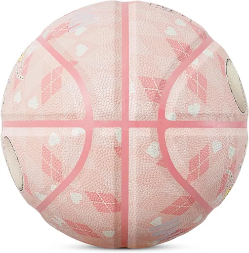 Vista 2 de Kuangmi Baloncesto para niños, tamaño juvenil 5 (27.5 pulgadas), tamaño infantil 4 (25.5 pulgadas), para niños y niñas, para interiores