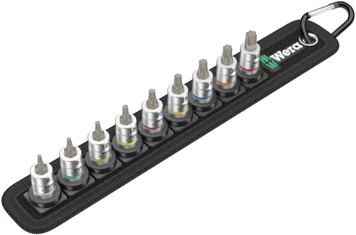 Vista 19 de Wera 05003882001 Correa 3 Torx Hf Bitnuss/Set Torx con función de sujeción