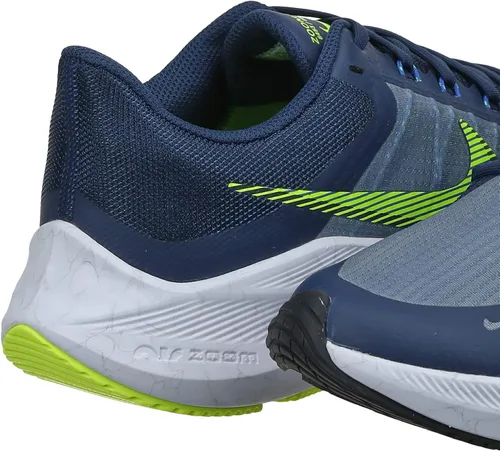Vista 8 de Nike Zapatos de correr para hombre, Negroplata reflectantegris lobo