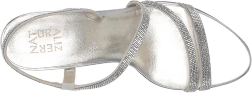 Vista 5 de Naturalizer Sandalias de tacón Vanessa para mujer, Oro