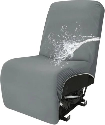 Vista 9 de Easy-Going - Funda 100% impermeable para sofá reclinable, fundas de sofá elásticas para sofás reclinables, funda de sofá seccional extra grande