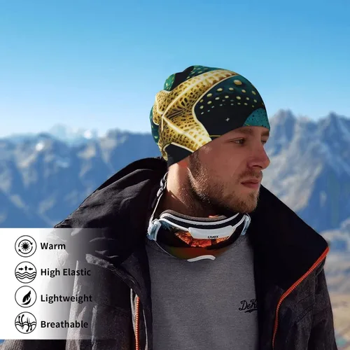 Vista 6 de Polaina para el cuello, máscara facial, cubierta de protección solar, gorro y pasamontañas