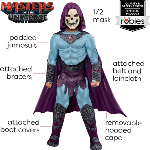 Vista 2 de Rubies at Party City Masters Of The Universe Disfraz para niños