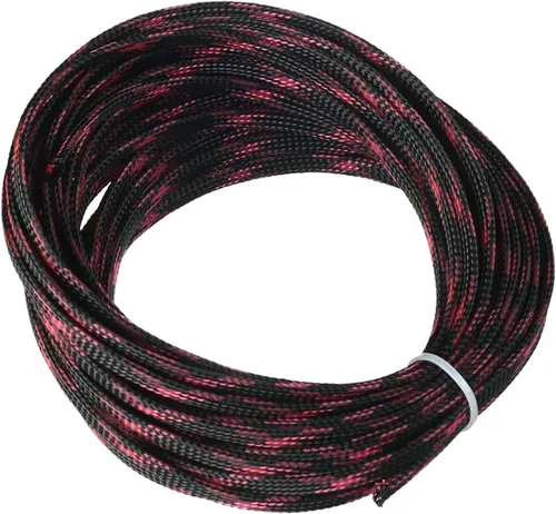 Vista 7 de Othmro Longitud 32.8 ft/32.8 pies de ancho 6mm/0.24 in PET cable protector de cable expandible, cable de tubo de telar sin dividir, funda flexible