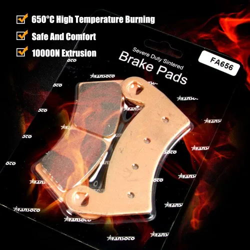 Vista 2 de 2205949 Pastillas de freno compatibles con Polaris RZR XP Turbo 2016-2021, RZR PRO XP/PRO XP 4 reemplazan 2206231, incluye juego de 4