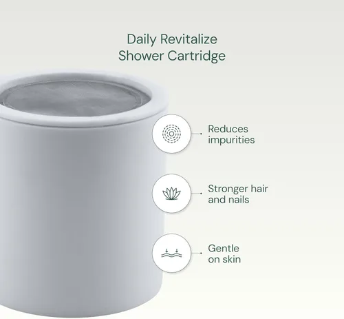 Vista 5 de AquaBliss Cartucho de repuesto de filtro de ducha de alto rendimiento – Reduce los productos químicos y el cloro, restaura el equilibrio del pH