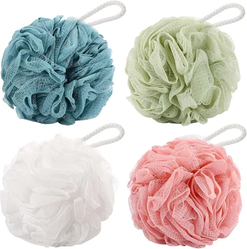 Vista 11 de Paquete de 4 esponjas lufa para ducha, 2.12 oz/pcs