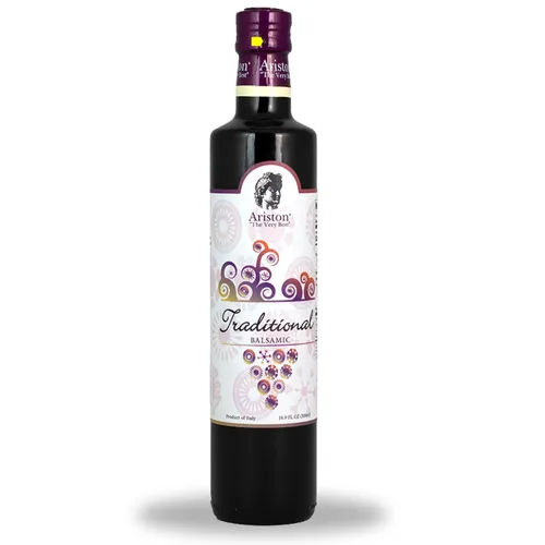 Vista 10 de Ariston "Lo Mejor de lo Mejor" Vinagre balsámico premium – Envejecido en barril, calidad gourmet, producto de Italia – Vegano, sin gluten, sin OGM