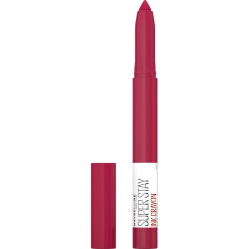 Vista 33 de Maquillaje de lápiz labial Maybelline Super Stay Ink Crayon, lápiz labial mate con punta de precisión con sacapuntas integrado, larga duración