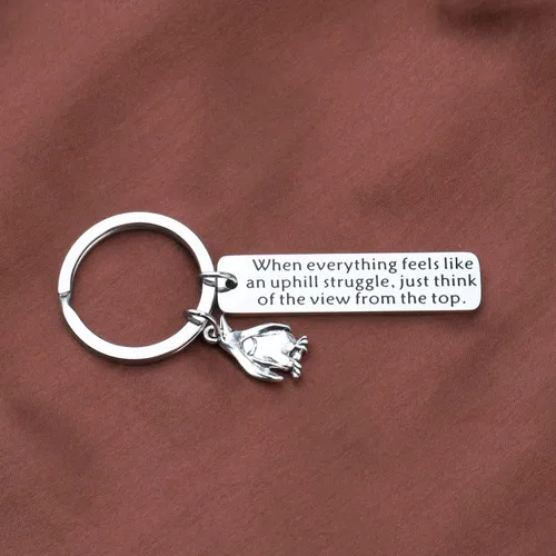 Vista 4 de KUIYAI - Llavero de pingüino con diseño de pingüino, regalo para mujer