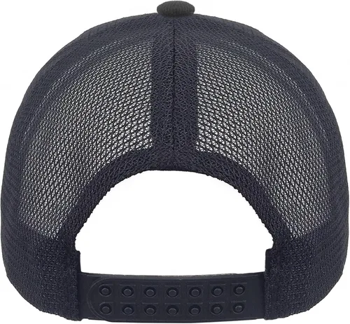 Vista 3 de Tee Luv Bazooka Bubble Gum Candy Hat - Retro Bazooka Joe Cartoon Gorra de béisbol (gris y negro)