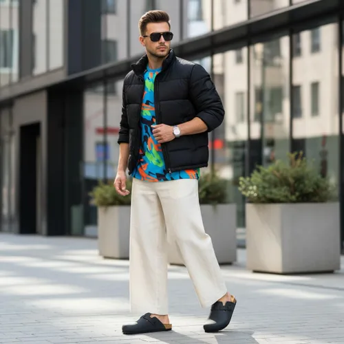 Vista 3 de CUSHIONAIRE Haze Zuecos para hombre, cómodos zuecos sin cordones para hombre con soporte de arco y plantilla de gamuza de corcho, zapatos perfectos