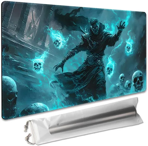 Vista 22 de Tapete de Juego de Mesa Premium de 24x14 pulgadas TCG Compatible con OCG CCG RPG MTG Tapetes de Juego, Alfombrilla de Ratón Tapete de Escritorio