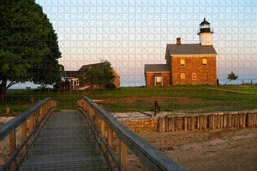 Vista 14 de Point Arena Lighthouse USA - Rompecabezas para adultos, 1000 piezas, regalo de viaje de madera