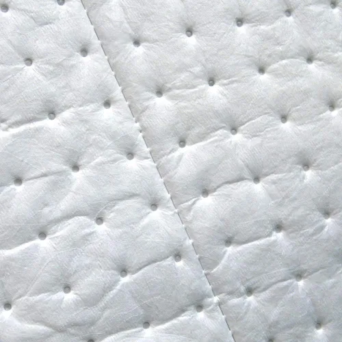 Vista 3 de Aain LT011 - Alfombrillas absorbentes de derrames, 20 pulgadas de largo x 15 pulgadas de ancho, color blanco Construcción pesada Bloqueo
