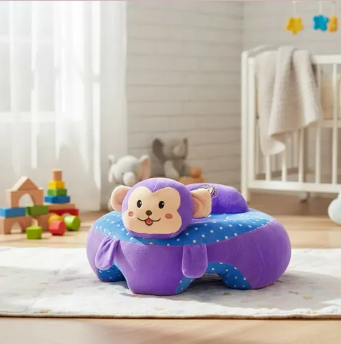 Vista 2 de COJIN SILLON PARA SENTAR AL BEBE COLOR MORADO