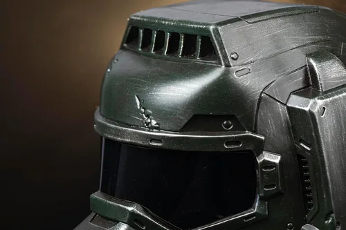Vista 5 de Playcoshow Casco Dom, máscara de resina para adultos, accesorio para disfraz de cosplay