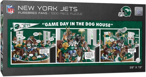 Vista 19 de YouTheFan NFL Game Day in The Dog House - Rompecabezas de 1000 piezas