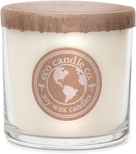 Vista 22 de Eco Candle Co. Vela Reciclada, Gardenia y Guayaba, 6 oz. – Aromas de Gardenia, Jazmín, Guayaba y Verdes Tropicales – 100% Cera de Soja, Sin Plomo