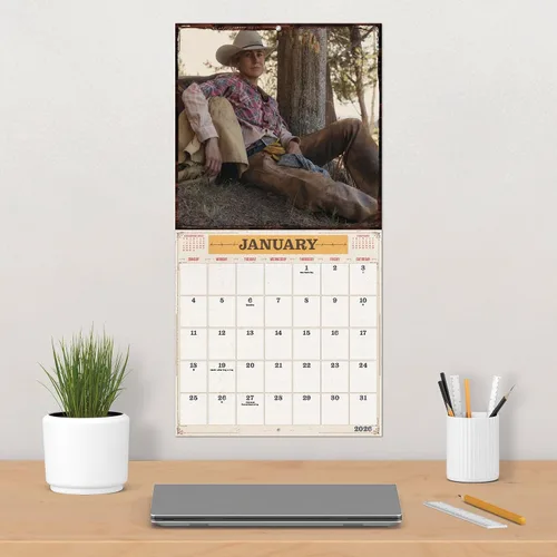 Vista 5 de 2026 Yellowstone From the Bunkhouse Wall Calendar
