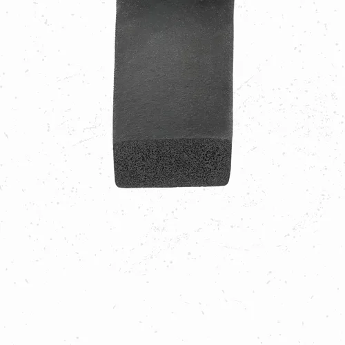 Vista 2 de Sello de goma de esponja de 3/64 pulgadas de alto x 3/32 pulgadas de ancho, tira universal de extrusión de neopreno (5 pies)