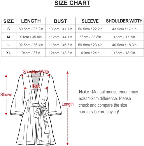 Vista 5 de Lindo Bulldog Inglés Mujeres Kimono Bata Corto Sexy Albornoz Camisón Camisón Ropa de Dormir Ropa de Dormir Ropa