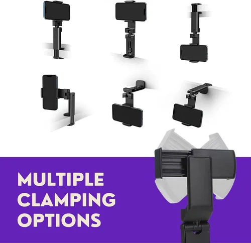 Vista 7 de Phone Loops Soporte universal para teléfono manos libres, rotación 360, compacto y apto para viajes, adecuado para teléfonos inteligentes