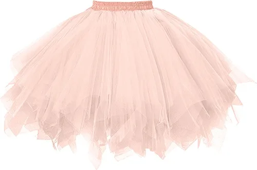 Vista 78 de Falda tutú de ballet para disfraz de fiesta de mujer