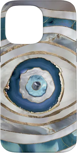 Vista 21 de Funda de adorno de amuleto de mal de ojo para iPhone 17