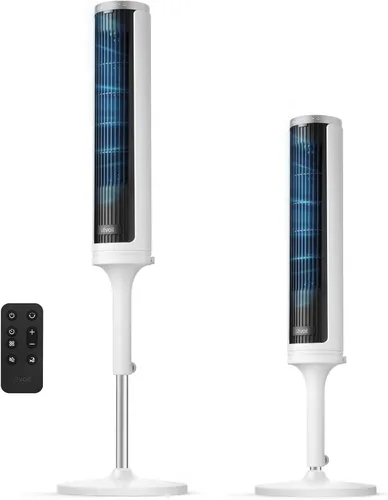 Vista 15 de Levoit Ventilador de torre para dormitorio, ventiladores de 28 pies/s que