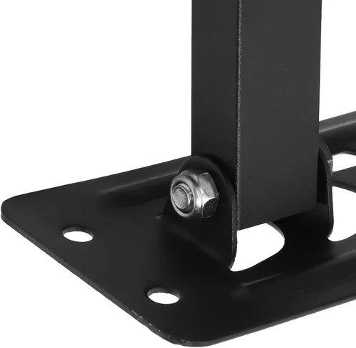 Vista 8 de Hemobllo Soporte telescópico de montaje en pared para televisores, pantallas grandes, giratorio, retráctil, de acero laminado en frío, soporte